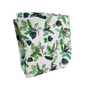 Rio and Palm Snuggle Blanket by Bebe AU Lait 48x48 in.